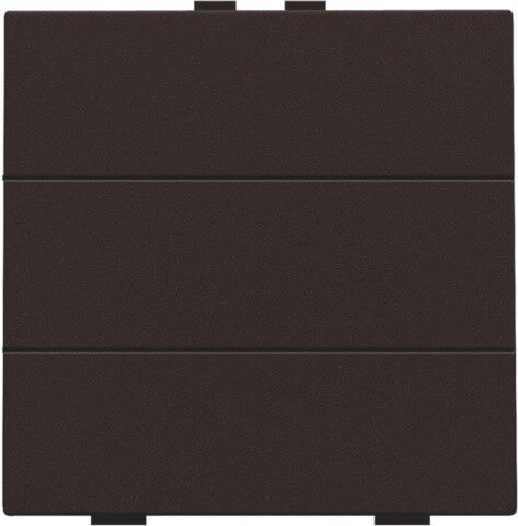 Niko Zesvoudige drukknop Dark brown 124-51006