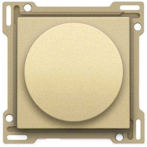 Niko Afwerkingsset, draaiknop dimmer, Pure Alu Gold 221-31000