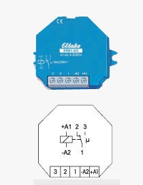 Eltako Stuurspanning 8 tot 253V AC of 10 tot 230V DC  ELT_ES61-UC