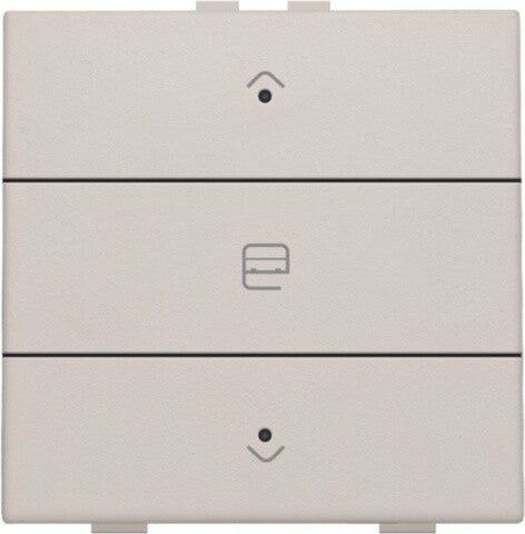Niko Enkelvoudige motorbediening met led Light grey  102-52033