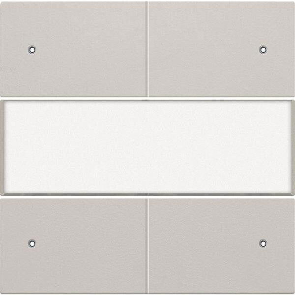 NIKO Toets lens + tekstveld voor drukknop 24V 4-voudig potentiaalvrij light grey 102-40350