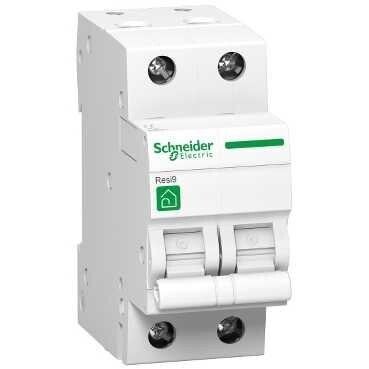 Schneider 20A tweepolige Automaat  3kA - curve C R9F64220
