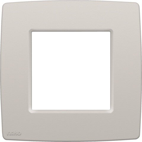 Niko Enkele afdekplaat, kleur Original light grey Niko 102-76100