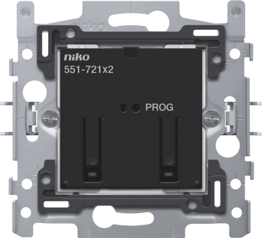 Niko Geconnecteerde tweevoudige schakelaar, 2 x 10 A (max. 16 A) - 551-72102
