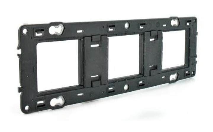 Legrand Mosaic Modulehouder met schroeven, 6, 8, of 3x2 modules 080253