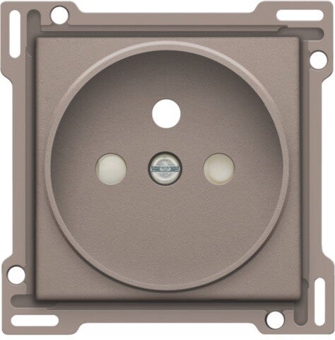 Niko afwerkingsset stopcontact Greige 21mm Niko 104-66101