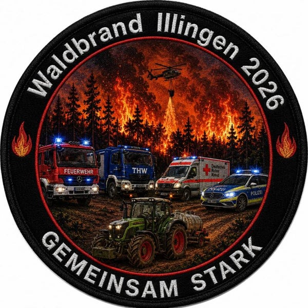 Patche "Waldbrand Illingen"