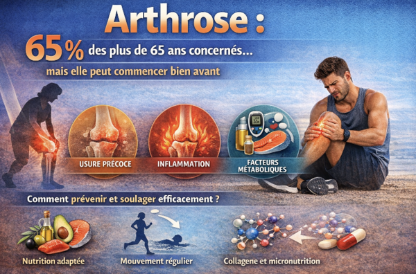 Arthrose douleurs articulaires causes inflammation collagène prévention mobilité articulaire