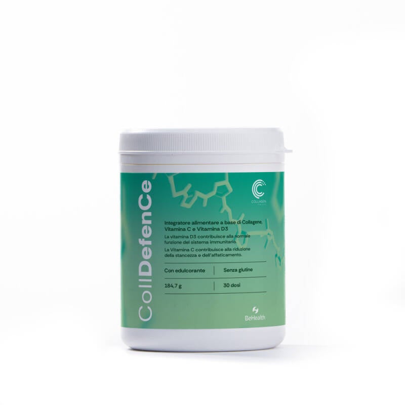 Complément au collagène pour soutenir le système immunitaire, la vitalité et le bien-être global.