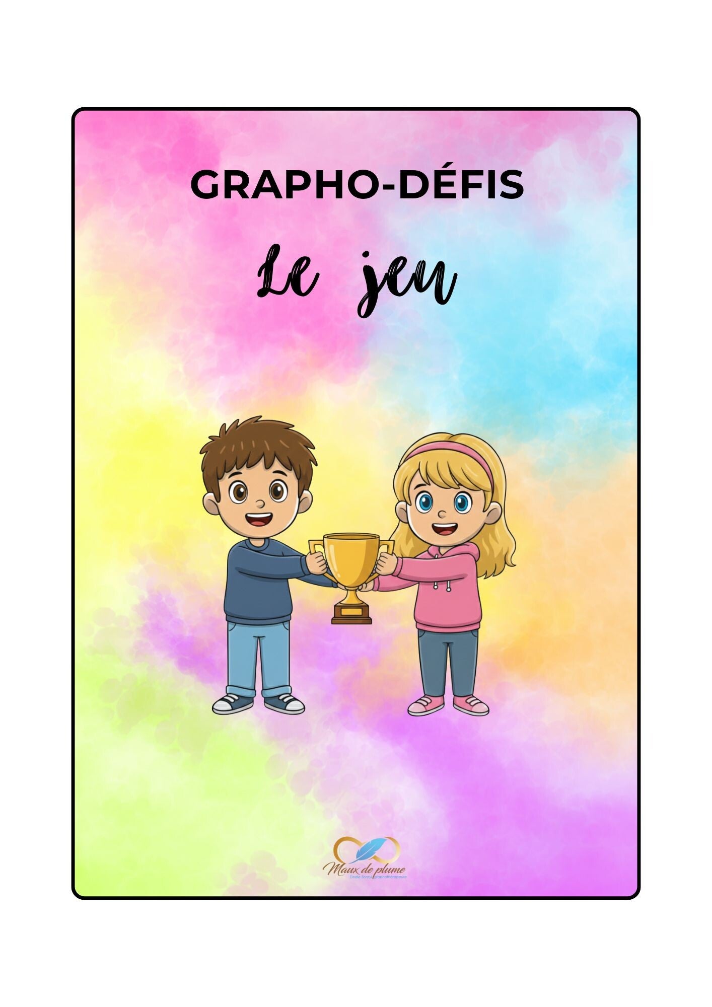 Jeu grapho-défis complet