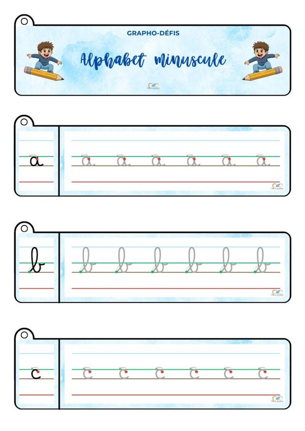 Mémo ductus lettres lignage adapté