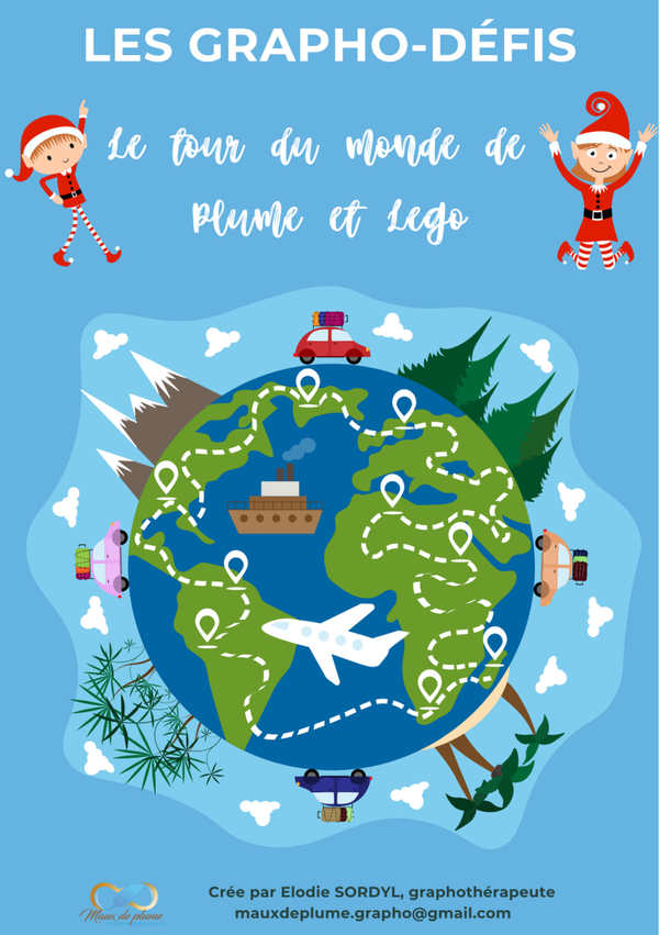 Livret "le tour du monde de Plume et Lego"