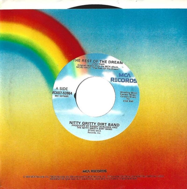 Nitty Gritty Dirt Band - 45 RPM Record (Single) The Rest Of The Dream b/w Snowballs (New)