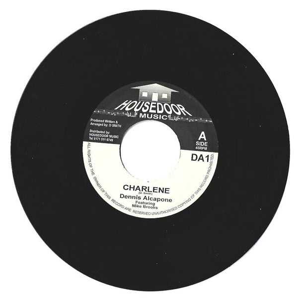 Dennis Alcapone "Charlene", Featuring: Mike Brooks 7" 45 RPM Single Record