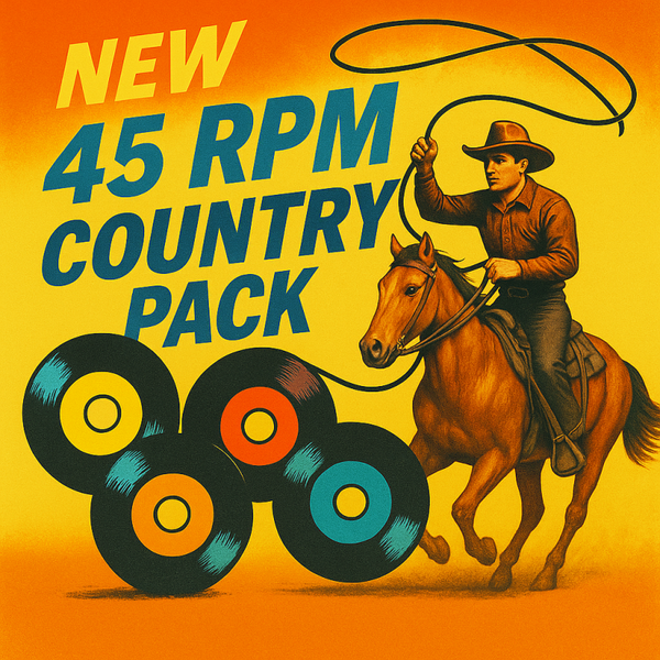 New 45 RPM Country Music Value Pack - CMVP2 Includes: Willie Nelson, Tammy Wynette, The Statler Brothers & Pam Tillis
