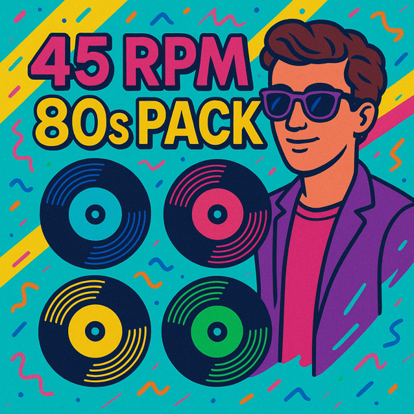 New 45 RPM 80s Record Value Pack - 80SVP1 Includes: Naked Eyes, Animotion, The Escape Club & Chicago