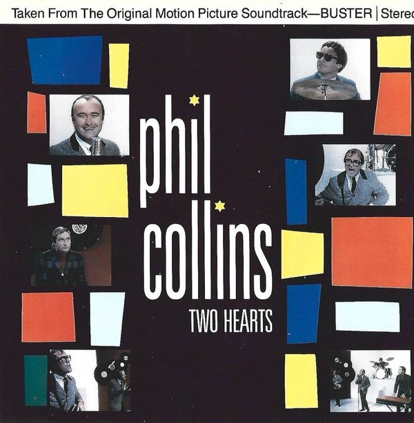 Phil Collins - Two Hearts 45 RPM Record Taken From The (OST) Soundtrack "Buster"