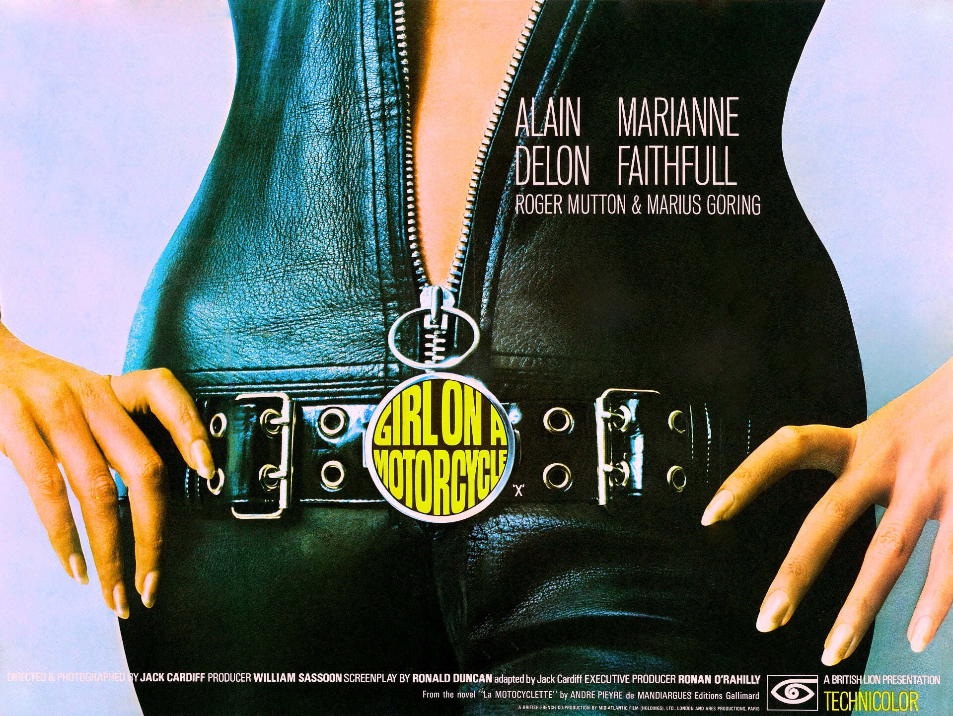 Girl on a Motorcycle