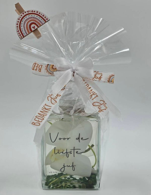 Olielamp "Voor de Liefste Juf"