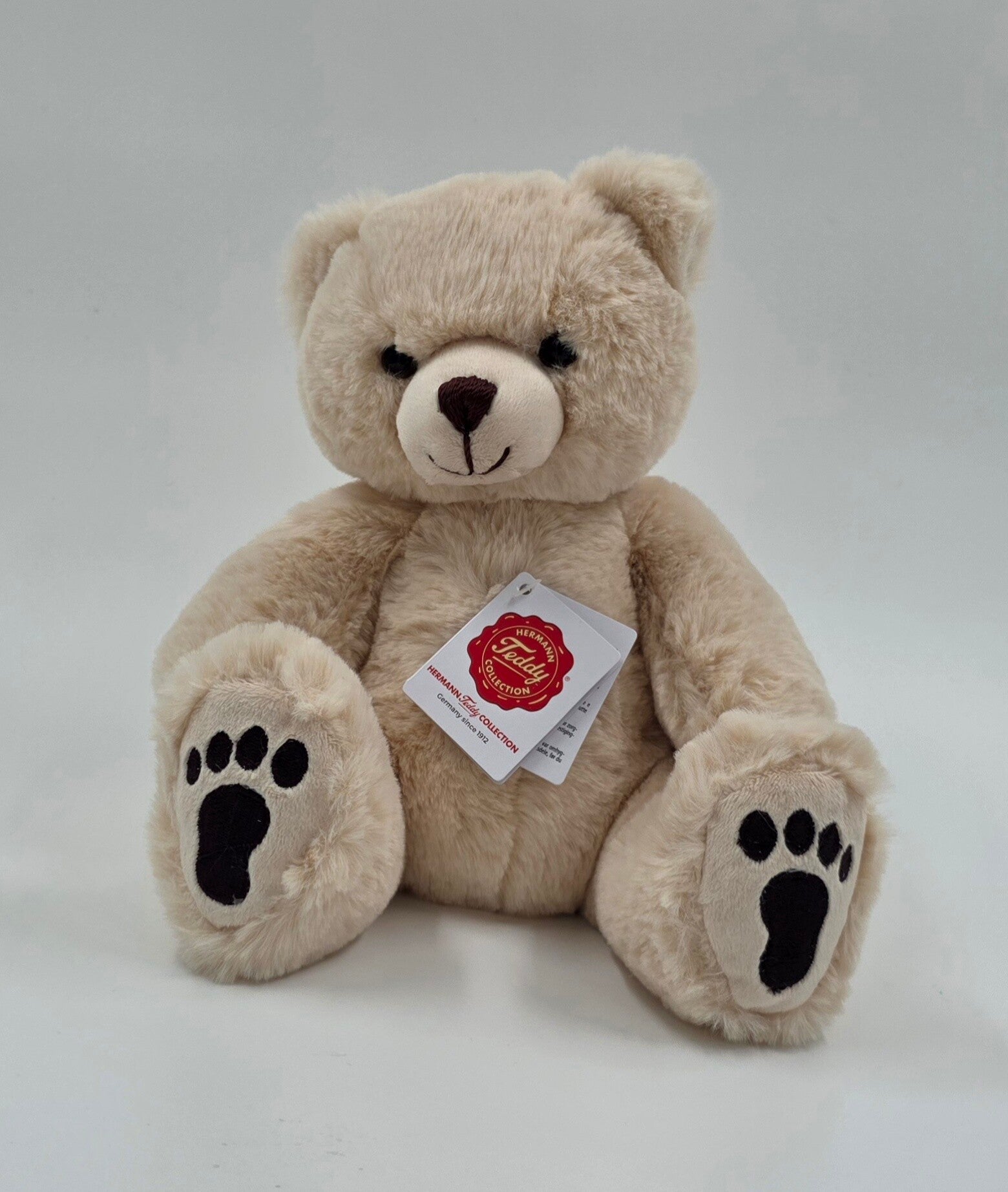 Teddy met pootjes beige 25cm