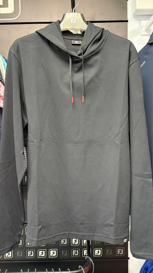 FJ Jacquard Hoodie - Black/Red