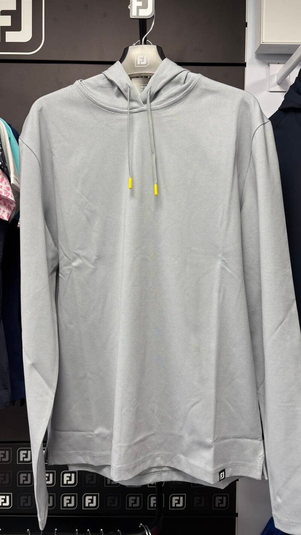 FJ Jacquard Hoodie - Grey/Yellow