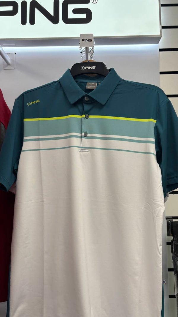PING Polo - Green/White