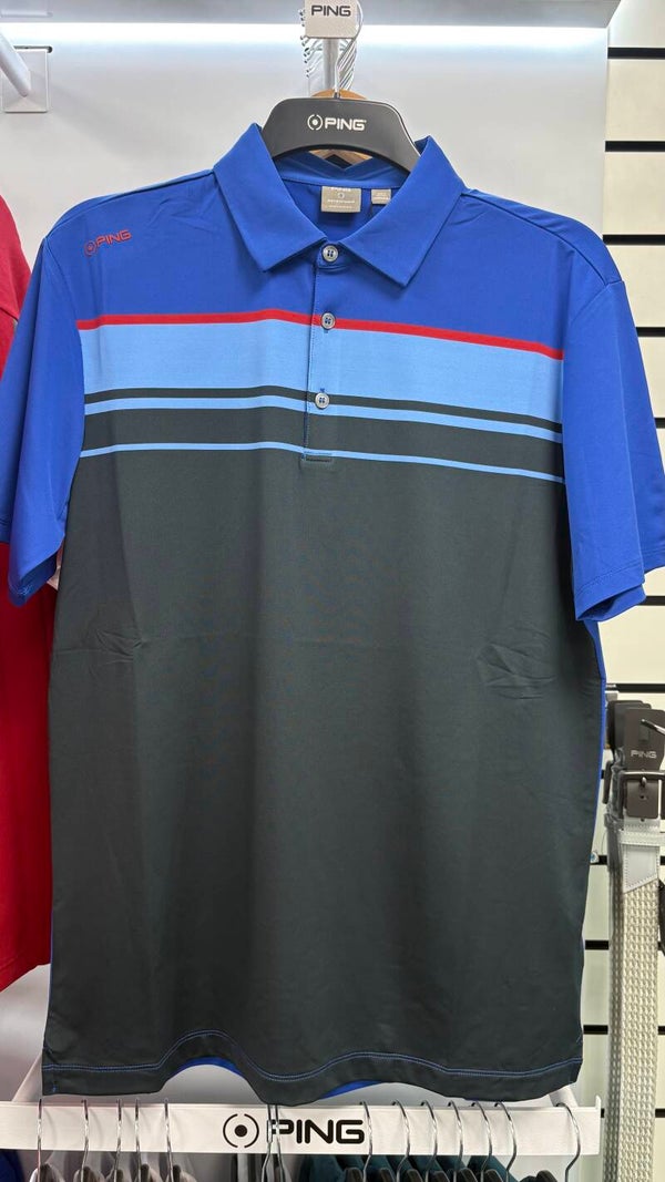 PING Polo - Blue/Black