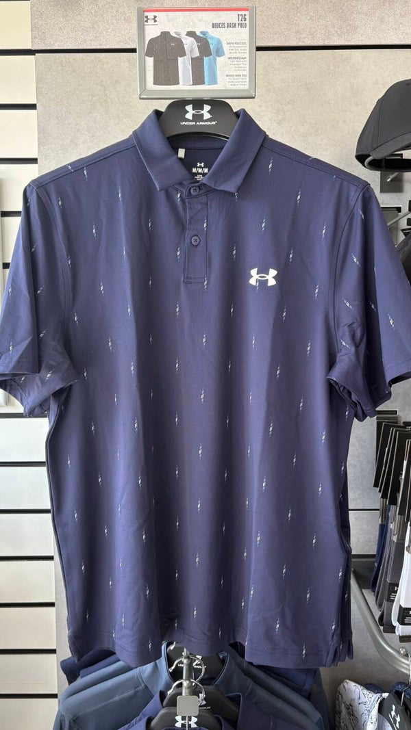 Under Armour Polo - Blue/White
