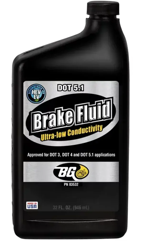 BG Ultra-low Conductivity DOT 5.1 Brake Fluid PN 835