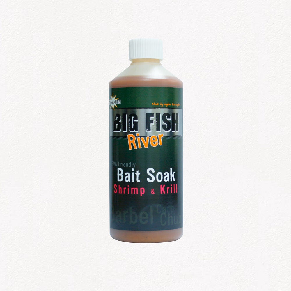 Dynamitebaits Big Fish River Liquid Booster Shrimp & Krill  500 ml