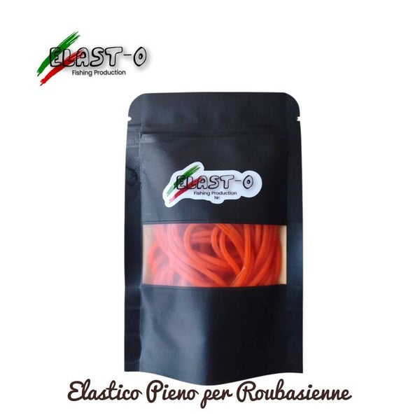 Elast-O: elastico pieno per Roubasienne. Nero 2,5mm.