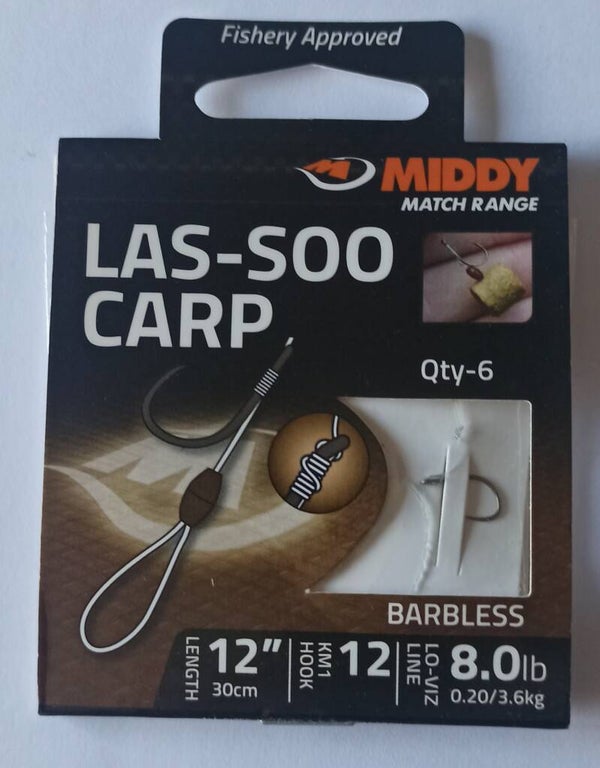 MiddyMiddy Las-soo Carp  amo 12  (30cm) filo 0,20