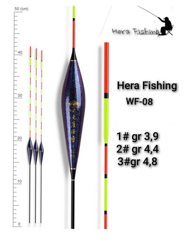 Hera Fishing WF-08 galleggianti tre pezzi