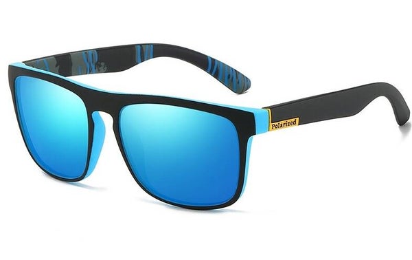 Occhiale polarizzato lente Blu/montatura nero-blu
