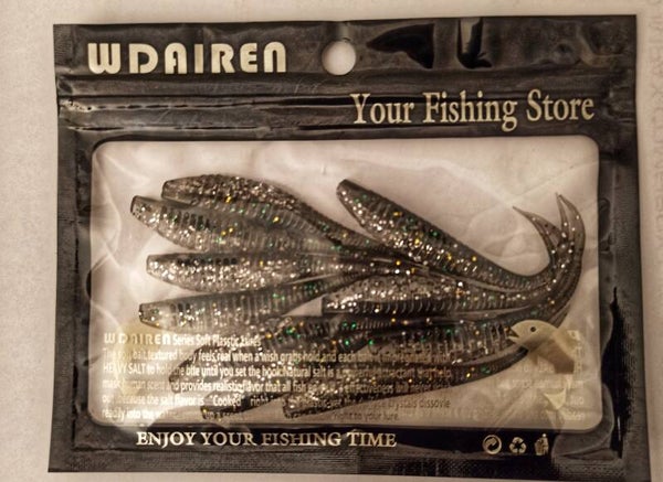 Wdairen Soft Lure # 2 Brown/Glitter