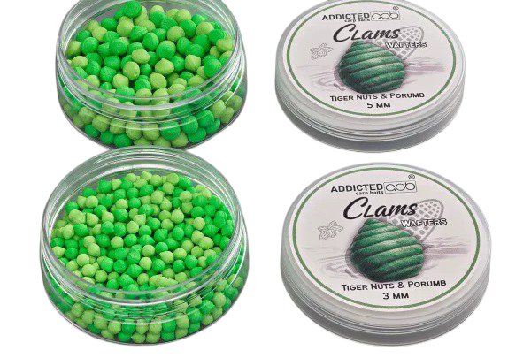 Adictedd Carp Clams Wafter Tiger Nuts &Parumb 3 mm