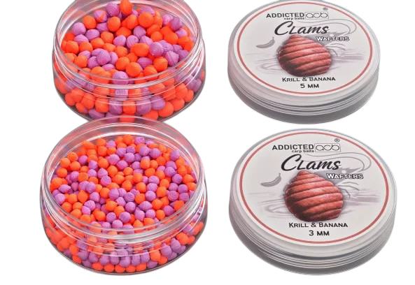 Adictedd Carp Clams Wafter Krill & Banana mm3