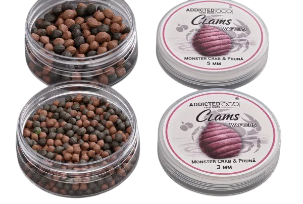 Adictedd Carp Clams Wafter Monster Crab &Pruna mm3