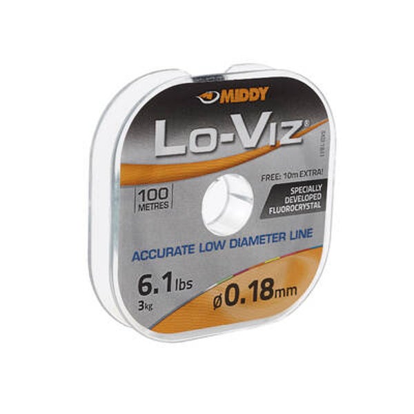 Middy Lo-Viz Fluorocrystal  0,18
