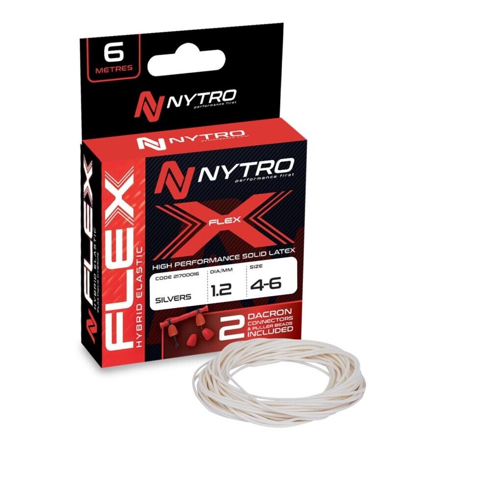 Nytro Flex Elastic 6m. 4/6. Diametro 1,2 mm Bianco