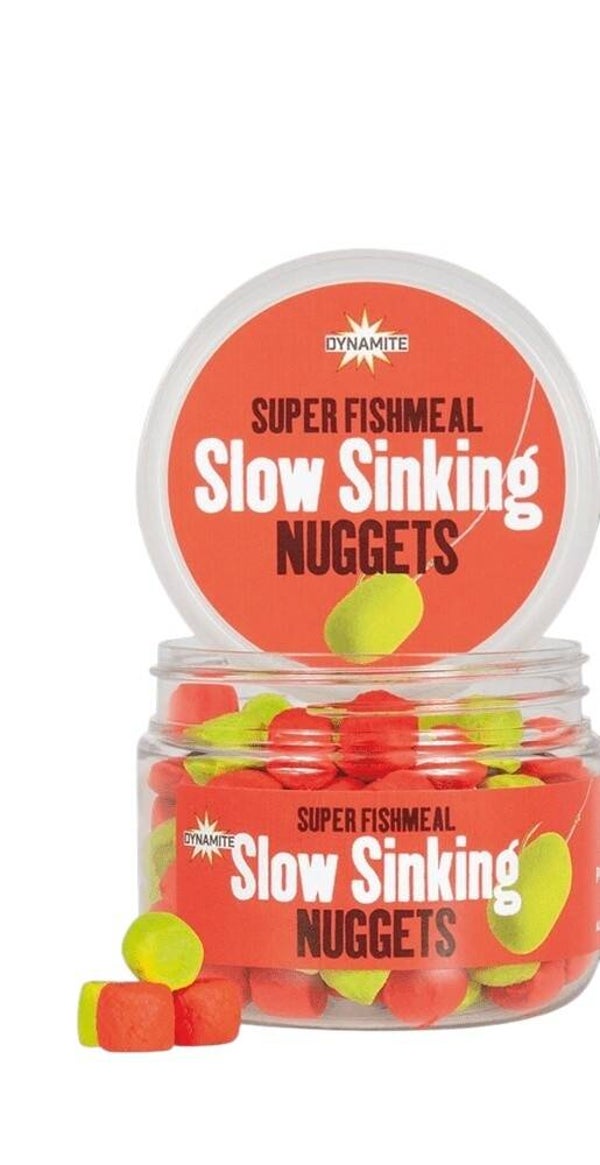 Dynamitebaits Nuggets Super Fishmeal Slow Sinking      ( Rossi/Gialli)