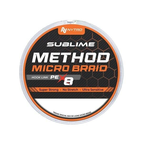 Nytro Pe-x8 Method Micro Braid mm. 0,10 -  50 mt  (Tracciato x finali)