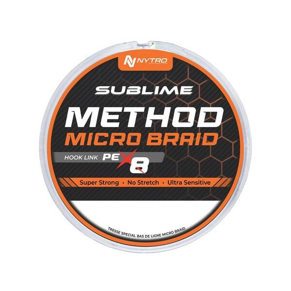 Nytro Pe-x8 Method Micro Braid 0,04- 50 mt  (Tracciato x finali)