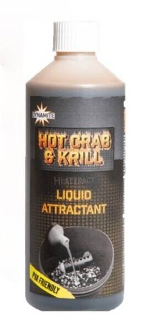 Dynamitebaits Hot Crab &Krill   Liquid 500ml