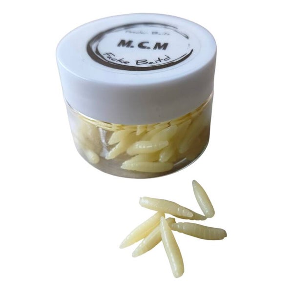 M.C.M Fake Baits  Bigattino Bianco