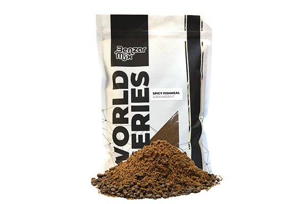 BenzarMix World Series Groundbait  Spicy Fishmeal 800gr