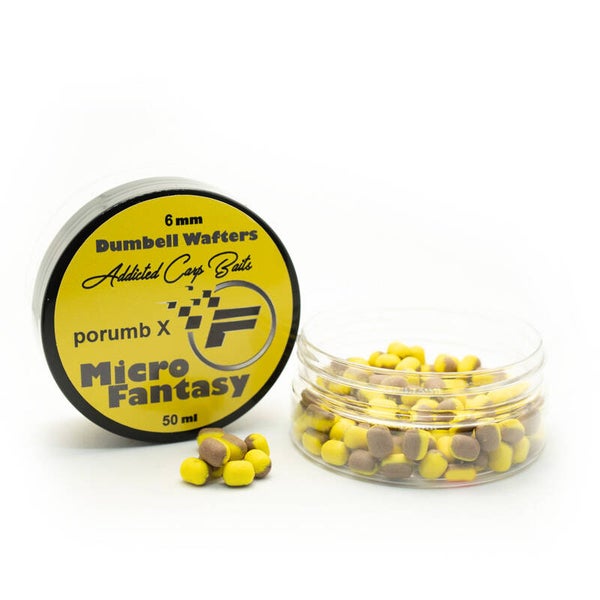 Addicted Carp Baits Wafter Dumbell Fantasy Parumb X mm6  (mais x) bicolor