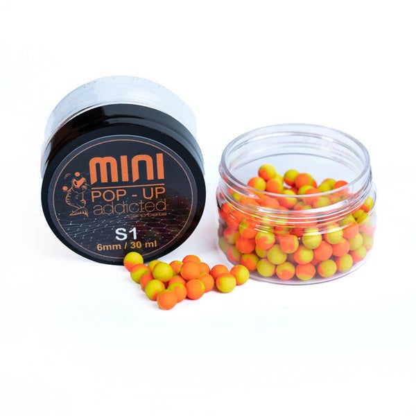 Addicted Carp Baits POP UP S1 MINI 6MM