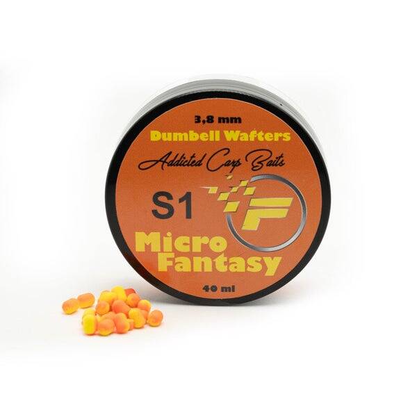 Addicted Caarp Bait Dumbell Wafters Micro Fantasy S1 mm6  (bicolor)